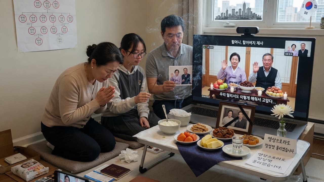 현대 제사 사례 모음: 3. 해외 거주 가정의 제사 사례